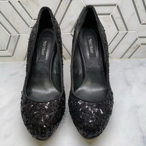 White House Black Market sequin pumps